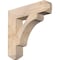 Ekena Millwork Legacy Craftsman Smooth Bracket, Douglas Fir, 5 1/2"W x 26"D x 26"H BKT06X26X26LEC04SDF - alternate 1